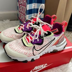 Nike React Vision
Barely Volt Laser Crimson